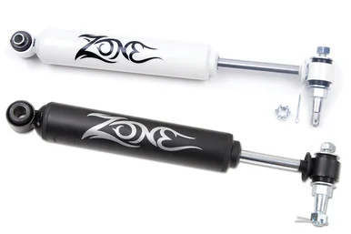 Jeep TJ/ZJ/XJ Black Steering Stabilizer – Zone Off-Road Products