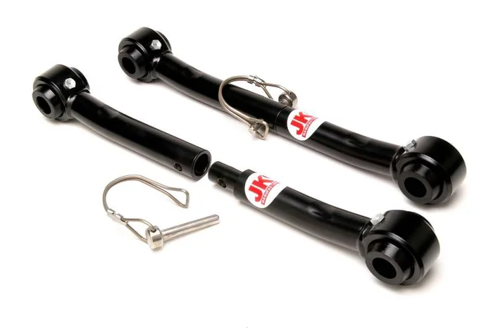 JKS Manufacturing Jeep Wrangler YJ Quick Disconnect Sway Bar Links 0-2in Lift – Front