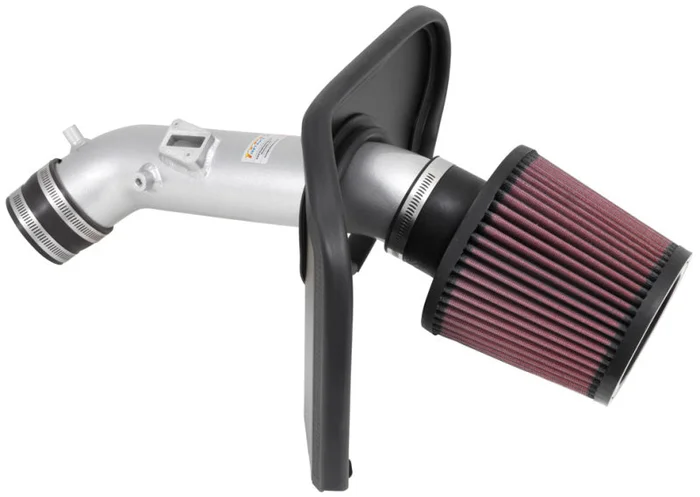 K&N 2013-14 Honda Accord 2.4L L4 69 Series Typhoon Air Intake System – Silver Cold Air Intake Kit