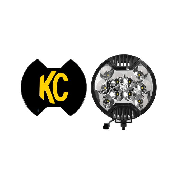 KC HiLiTES 6″ SlimLite LED Single Light, 50W Spot – 1100