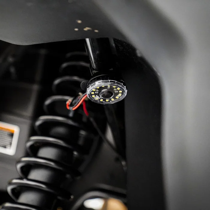 KC HiLiTES Cyclone V2 LED Single Light, Clear, 5W Flood Beam – 1358