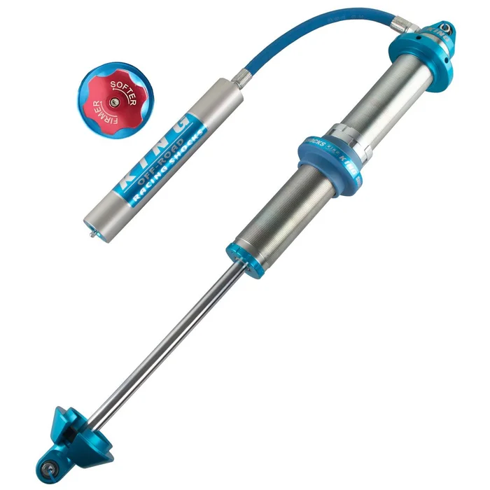 King Shocks 3.0 Performance Racing Coil-Over Shocks Hose Remote Reservoir W/O SPRINGS w/ Compression Adjuster 8in Stroke Single