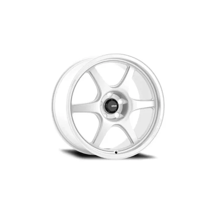 Konig Hexaform 15×8 4×100 ET25 Gloss White – HF8510025W