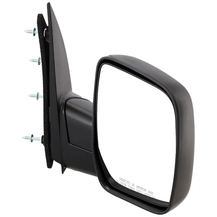 Kool Vue Mirror Econoline Van 08-09 Mirror Rh, Non-Towing, Manual Adjust, Manual Folding, Non-Heated, Textured, No Auto-Dimming, Bsd, Memory, And Signal Light, 4-Bolt Mount