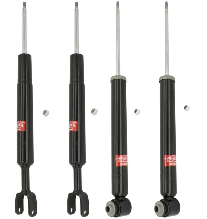 KYB 2864438 – Suspension Strut and Shock Absorber Assembly Kit (Front and Rear)