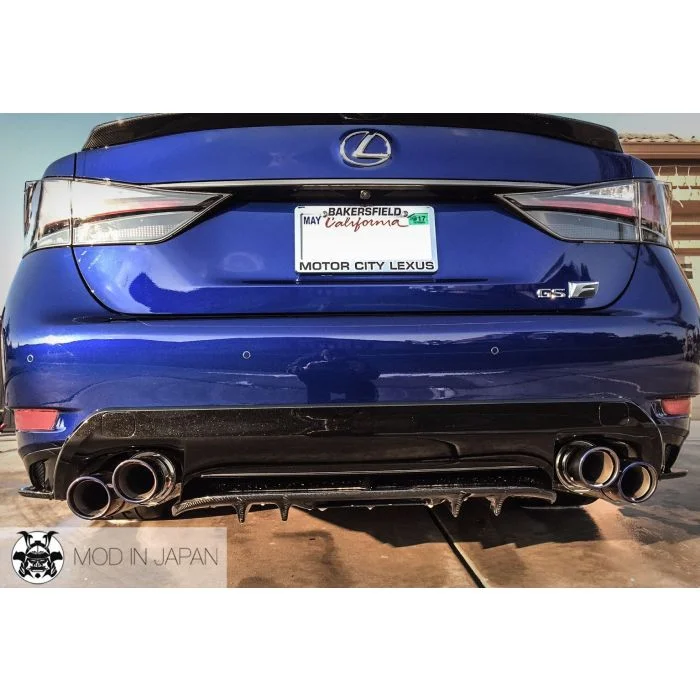 LEXON EXCLUSIVE Carbon Fiber Rear Sides for Lexus GS-F 2015+