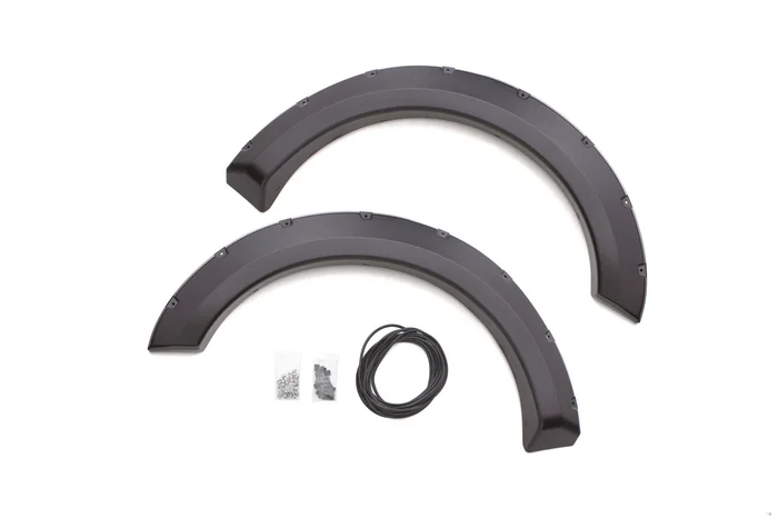 Lund Rivet Style Fender Flare Set, Black for Ford F-250/350 Super Duty – RX311TA