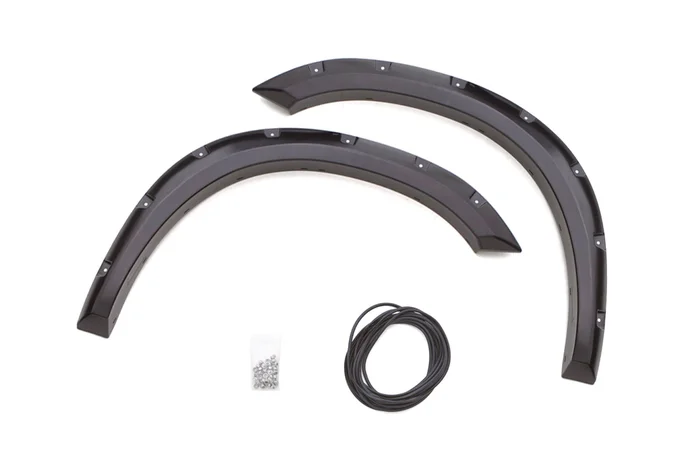 Lund Rivet Style Fender Flare Set, Black for Ram 1500, Ram 1500 Classic – RX204TA