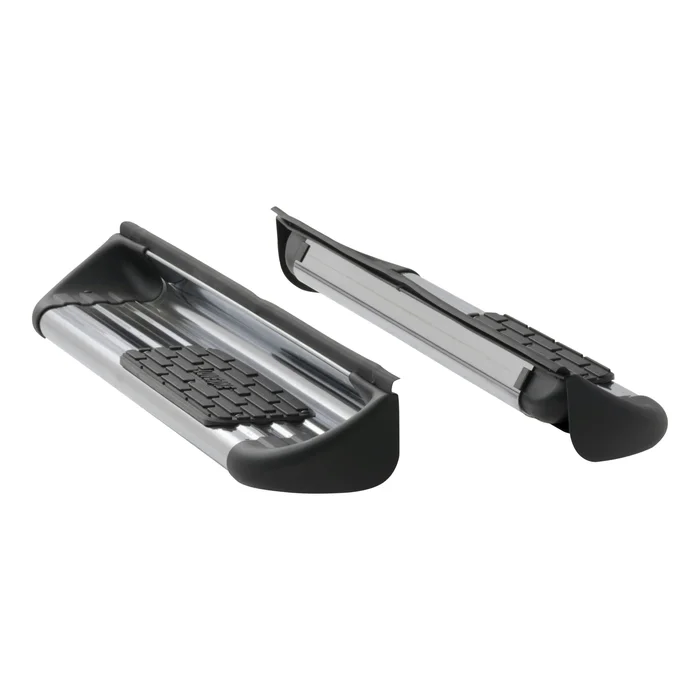 LUVERNE 481031 Polished Stainless Steel Side Entry Steps (No Brackets)