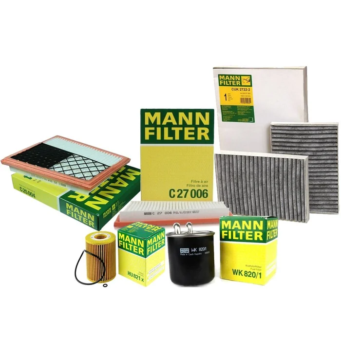 Mann-Filter 3797682 – Air / Cabin Air / Fuel / Engine Oil Filter Kit