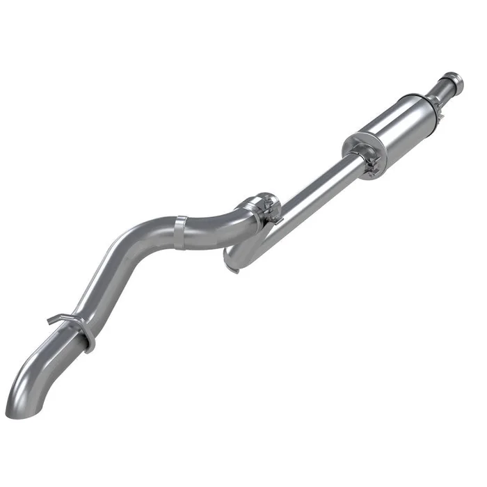 MBRP 18-20 Jeep Wrangler JL 2.5in Single Rear Exit Cat Back Exhaust – Aluminum