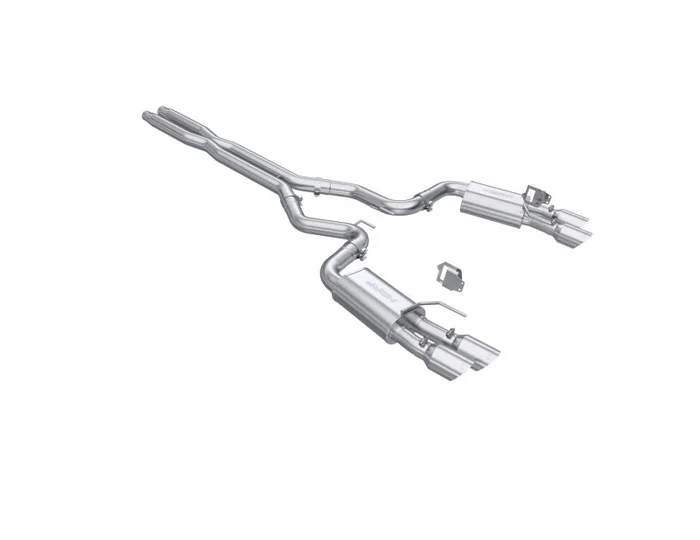 MBRP 2024+ Ford Mustang GT Armor Lite 3in Steet Profile Catback Exhaust – Stainless Steel Tips