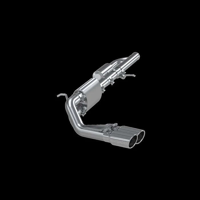 MBRP 3 Inch Cat Back Exhaust System Pre-Axle Dual Outlet T304 Stainless Steel For 09-18 Silverado/Sierra 1500 4.3L V6, 5.3L V8 19-19 Silverado/Sierra 1500 4.3L V6, 5.3L V8 Limited LD – S5081304