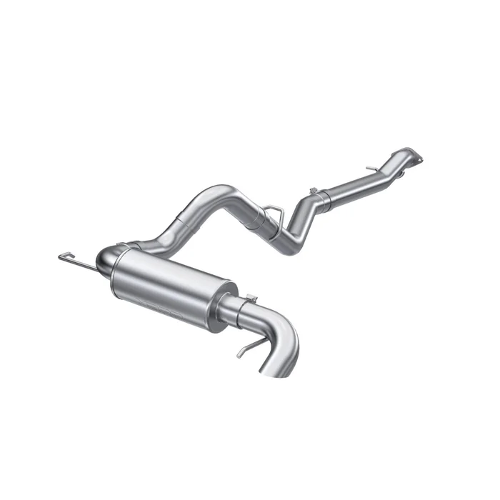 MBRP 3 inch Cat-Back Single High Clearance Rear Exit 21+ Ford Bronco Aluminized Steel – S5237AL