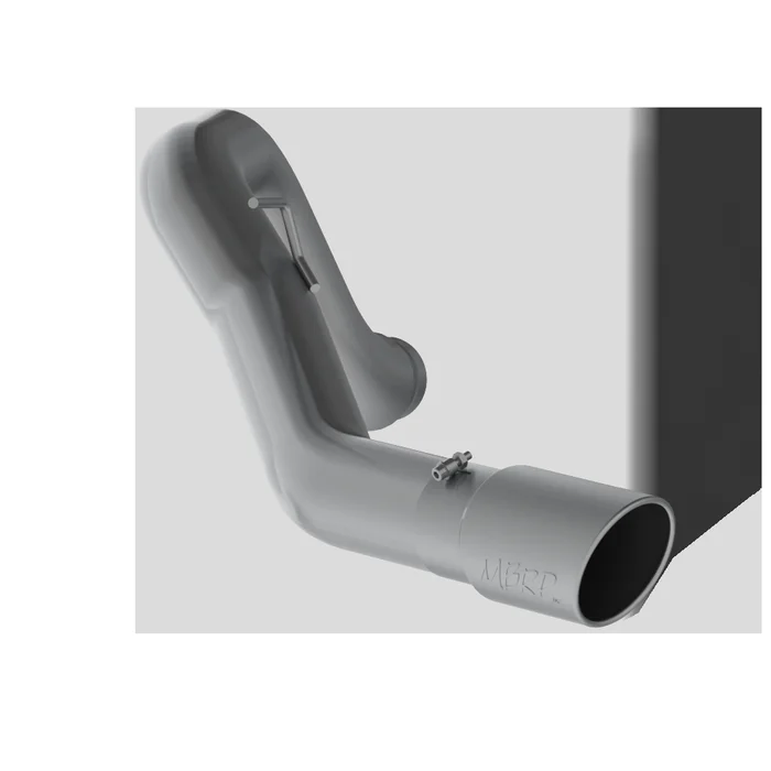 MBRP 5 Inch Filter Back Single Side T409 Stainless Steel For 13-18 RAM 2500/3500 Cummins 6.7L Crew Cab/Short Bed – S61650409