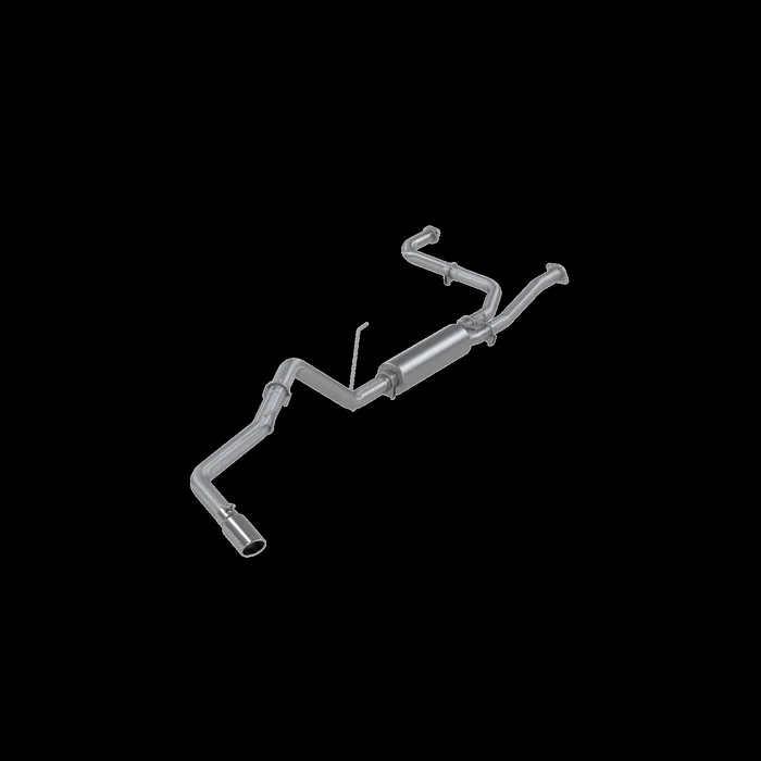 MBRP Cat Back Exhaust System Single Side For 05-19 Nissan Frontier 4.0L V6 Extended Cab/Crew Cab Short Bed Aluminized Steel – S5406AL