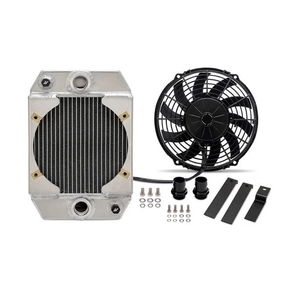 Mishimoto Universal Drag Race Performance Aluminum Radiator – Natural – MMRAD-UNI-DRGN