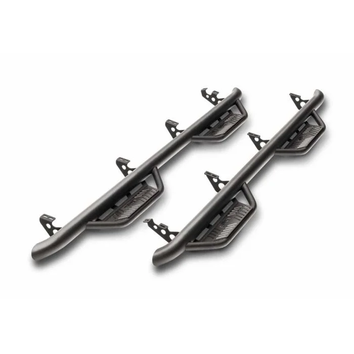 N-Fab Podium LG Textured Black Cab Length Toyota Tacoma Double All Beds 2005-2018- HPT1580CC-TX