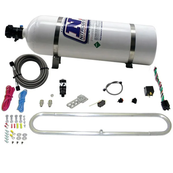 Nitrous Express N-Tercooler System w/15lb Bottle (Remote Mount Solenoid) – 20000R-15