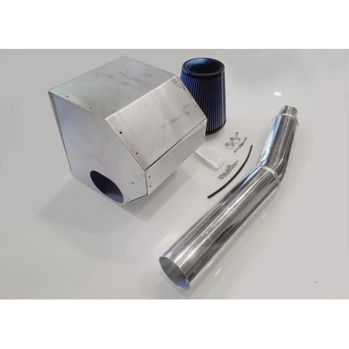 No Limit Fabrication Cold Air Intake Polished Aluminum for 18-21 Ford Super Duty 3.0L Powerstroke – 30CAIRO