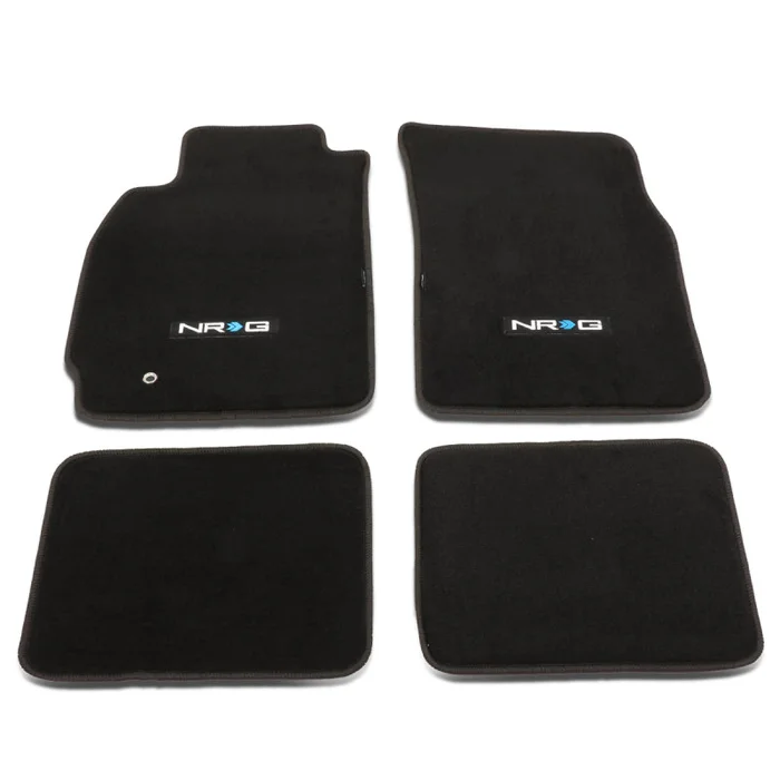NRG Floor Mats – 03-05 Evo 8 (Evolution Logo) – 4pc.