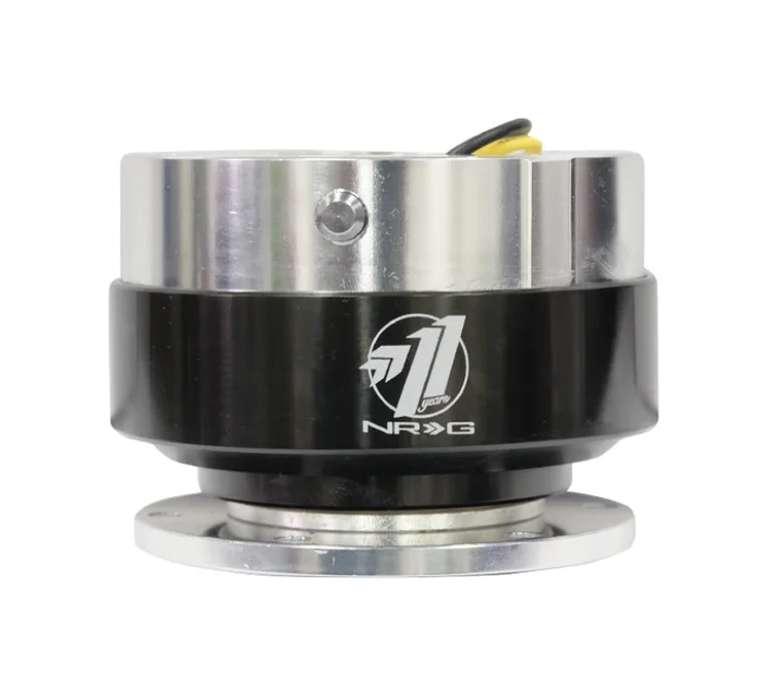 NRG Quick Release Gen 1.5 – Silver Body / Black Chrome Ring