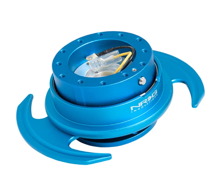 NRG Quick Release Kit Gen 3.0 – Blue Body / Blue Ring w/Handles