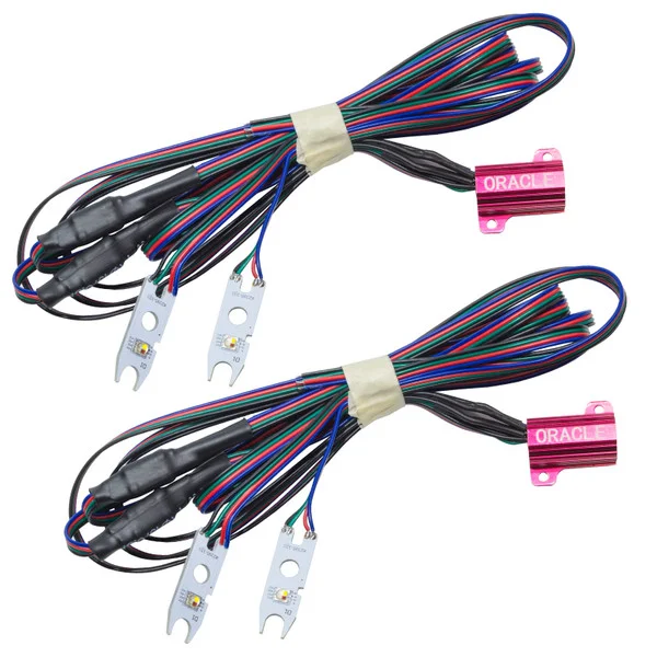 Oracle 15-17 Ford F-150 Headlight DRL Upgrade Kit – ColorSHIFT w/o Controller – 2395-334