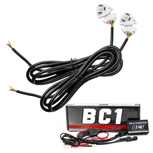 Oracle 17-21 Tesla Model 3 Headlight DRL Upgrade Kit – ColorSHIFT w/ BC1 Controller