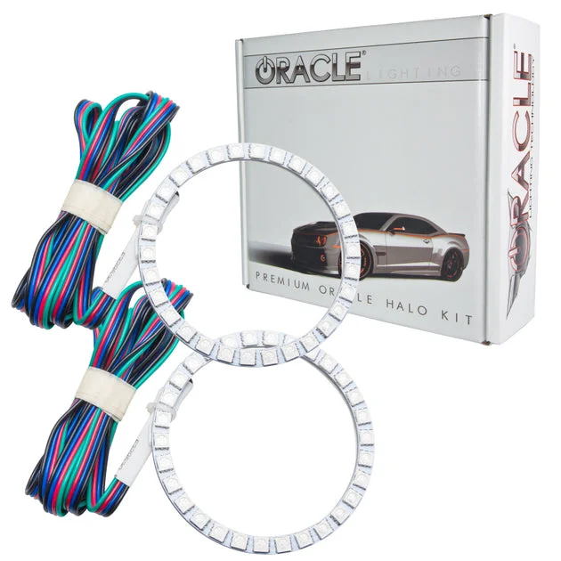 Oracle Ford Mustang 10-12 LED Fog Halo Kit – Shelby/Roush Fogs – ColorSHIFT