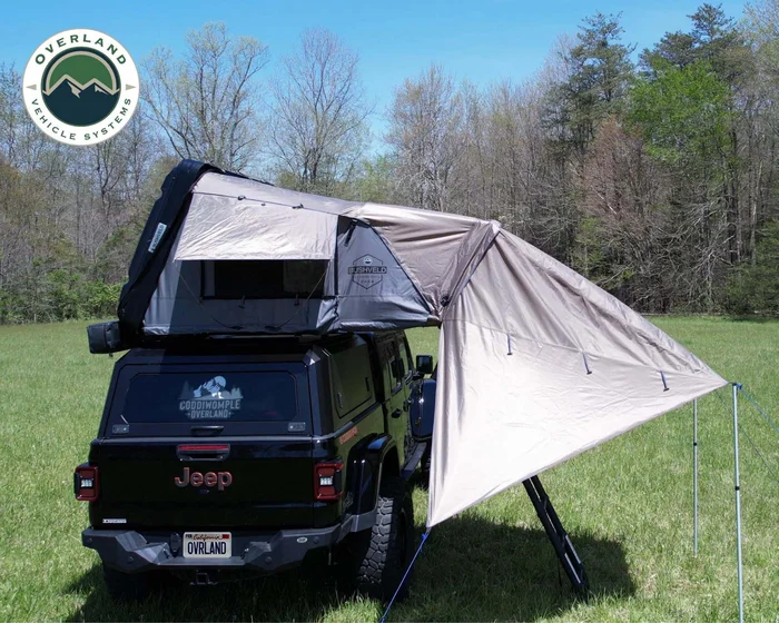 Overland Vehicle Systems Bushveld Awning for 4 Person Roof Top Tent – 18089903