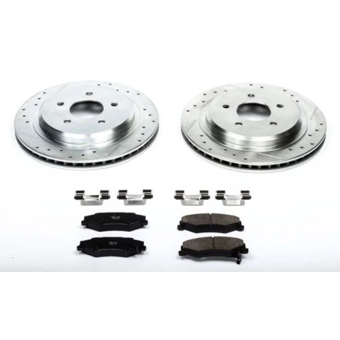 Power Stop 04-09 Cadillac XLR Rear Z23 Evolution Sport Brake Kit – K1563