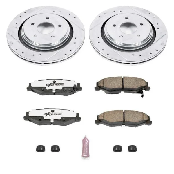 Power Stop 06-09 Cadillac XLR Rear Z26 Street Warrior Brake Kit – K5159-26