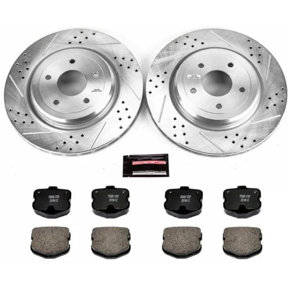 Power Stop 06-13 Chevrolet Corvette Rear Z23 Evolution Sport Brake Kit – K1446