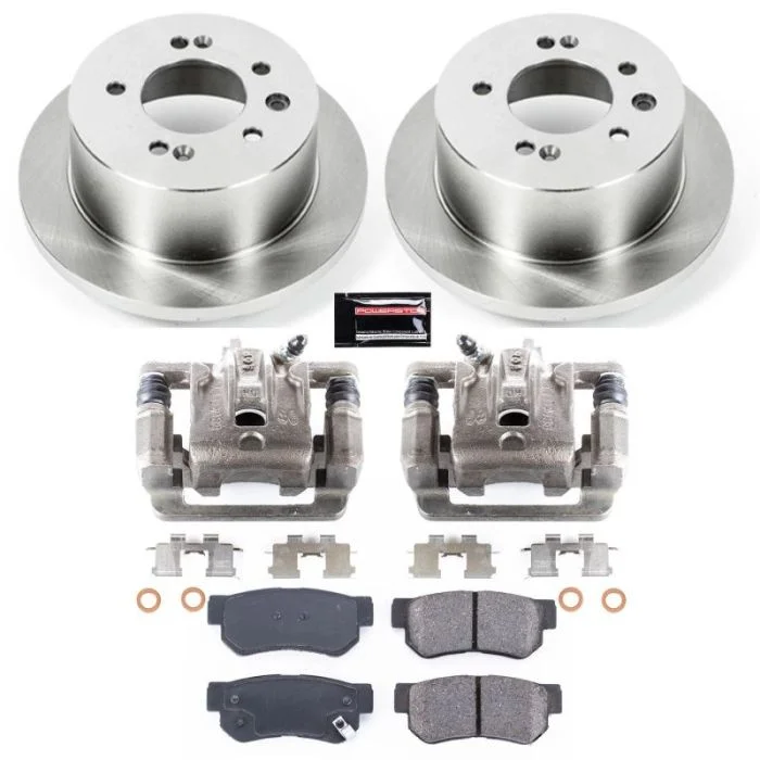 Power Stop 07-10 Hyundai Elantra Rear Autospecialty Brake Kit w/Calipers – KCOE5210