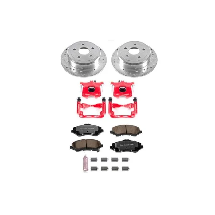 Power Stop 07-17 Jeep Wrangler Rear Z36 Truck & Tow Brake Kit w/Calipers – KC3090-36