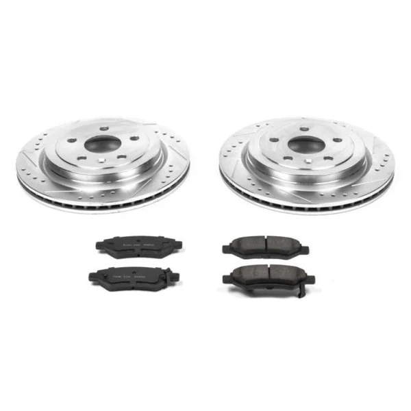 Power Stop 08-14 Cadillac CTS Rear Z23 Evolution Sport Brake Kit – K3072