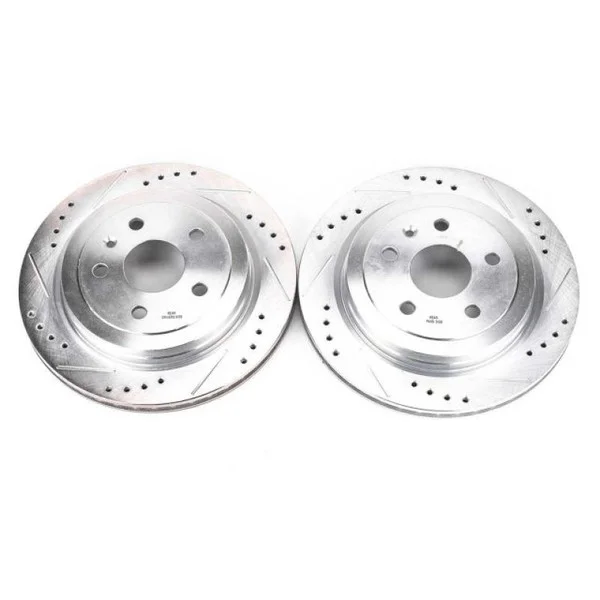 Power Stop 08-18 Cadillac CTS Rear Evolution Drilled & Slotted Rotors – Pair – AR82127XPR