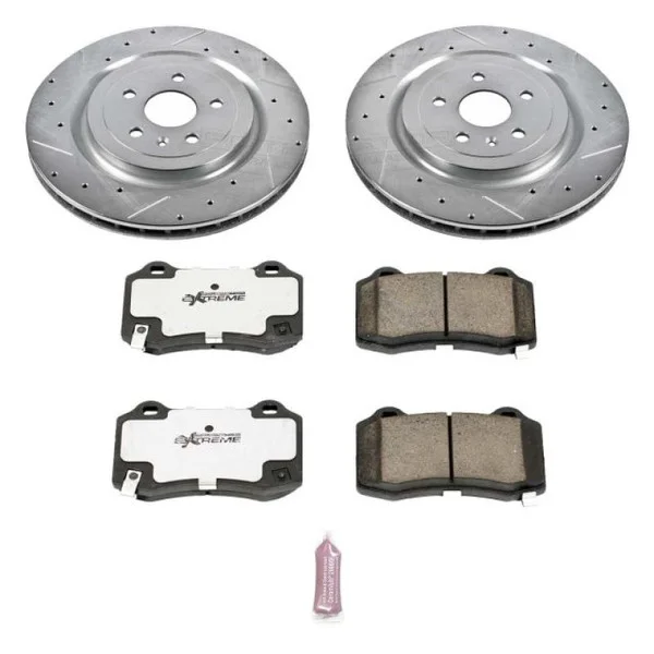 Power Stop 09-15 Cadillac CTS Rear Z26 Street Warrior Brake Kit – K3019-26