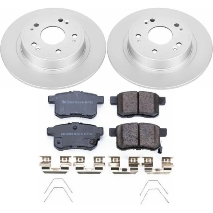 Power Stop 11-14 Acura TSX Rear Z17 Evolution Geomet Coated Brake Kit – CRK5368