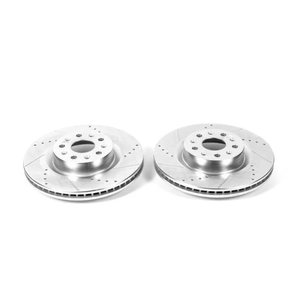 Power Stop 16-19 Cadillac CT6 Front Evolution Drilled & Slotted Rotors – Pair – AR82182XPR
