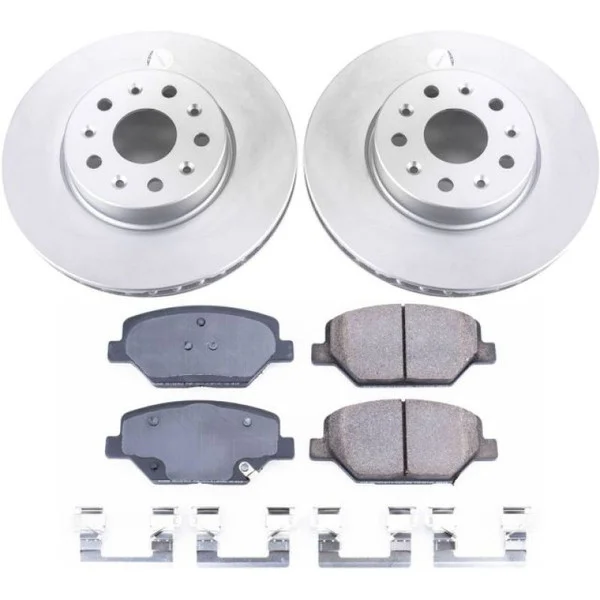 Power Stop 16-19 Chevrolet Camaro Front Z17 Evolution Geomet Coated Brake Kit – CRK7295