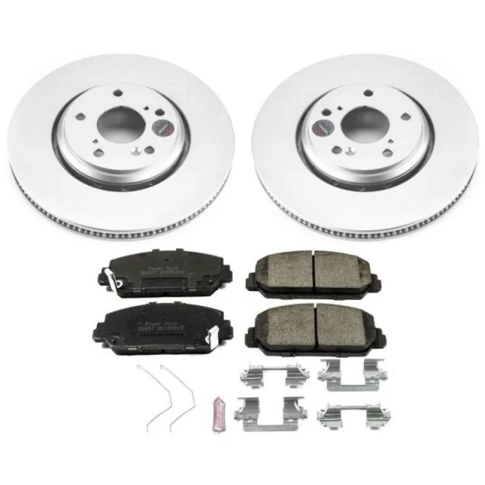 Power Stop 17-18 Acura ILX Front Z17 Evolution Geomet Coated Brake Kit – CRK7347
