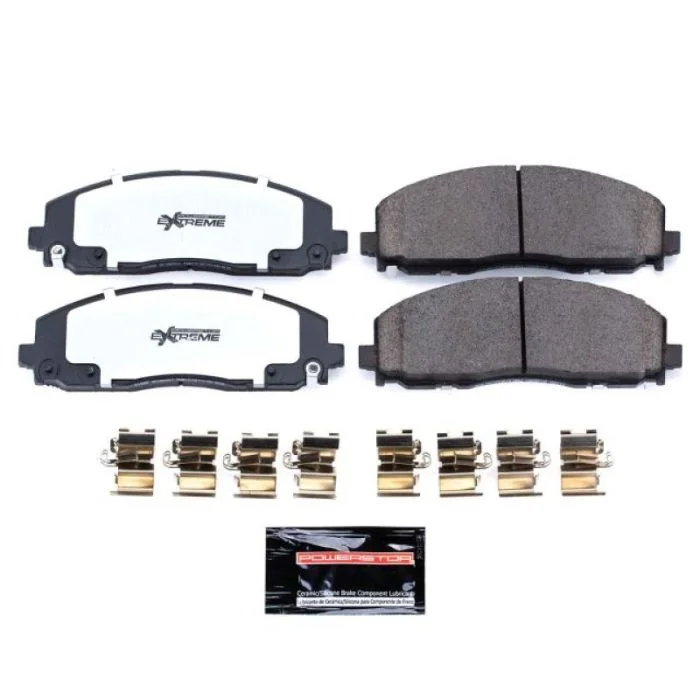 Power Stop 17-19 Chrysler Pacifica Front Z36 Truck & Tow Brake Pads w/Hardware – Z36-1589