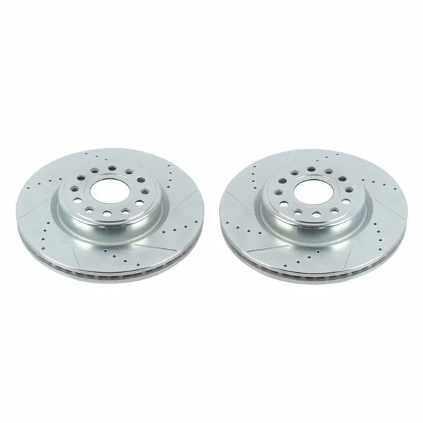 Power Stop 20-22 Ram 1500 Front Drilled & Slotted Rotor – Pair – AR86004XPR
