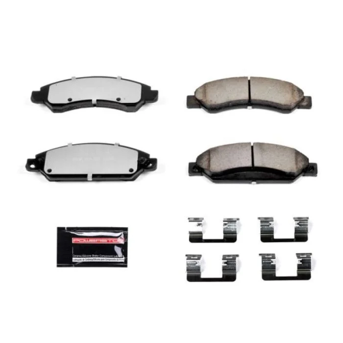 Power Stop 2007 Cadillac Escalade Front Z36 Truck & Tow Brake Pads w/Hardware – Z36-1092