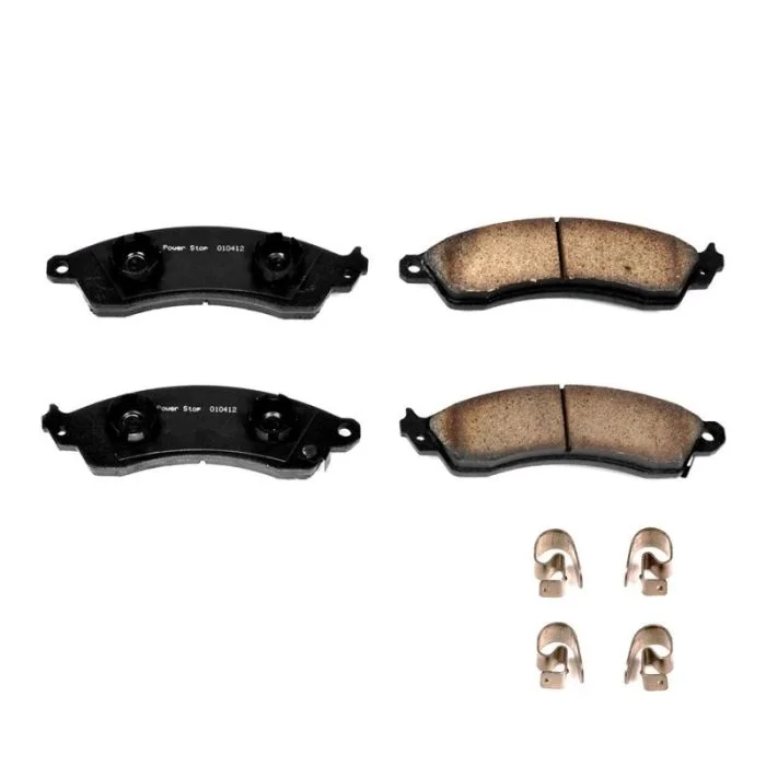 Power Stop 87-92 Chevrolet Camaro Front Z17 Evolution Ceramic Brake Pads w/Hardware – 17-412