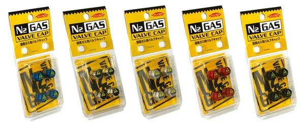 Project Kics N2 Gas Valve Cap – Red – WN2VR