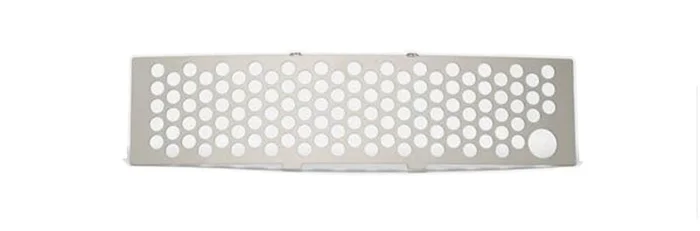 Putco 11-14 Ford F-150 – EcoBoost Bumper Grille Insert – SS Punch Design – w/ Heater Plug Opening