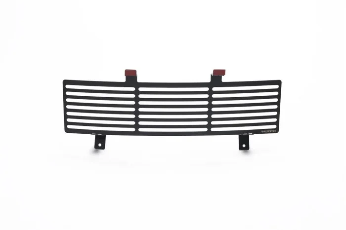 Putco 11-16 Ford SuperDuty – Stainless Steel Black Bar Design Bumper Grille Inserts